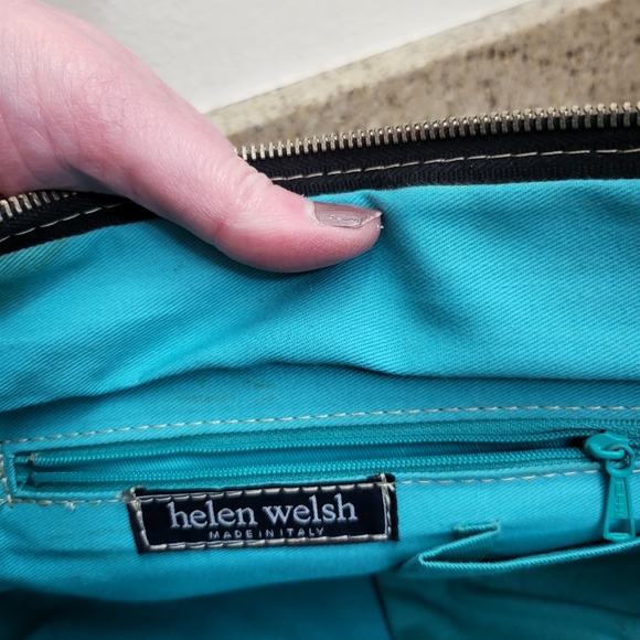 helen welsh brocade floral baguette bag - Picture 11 of 11